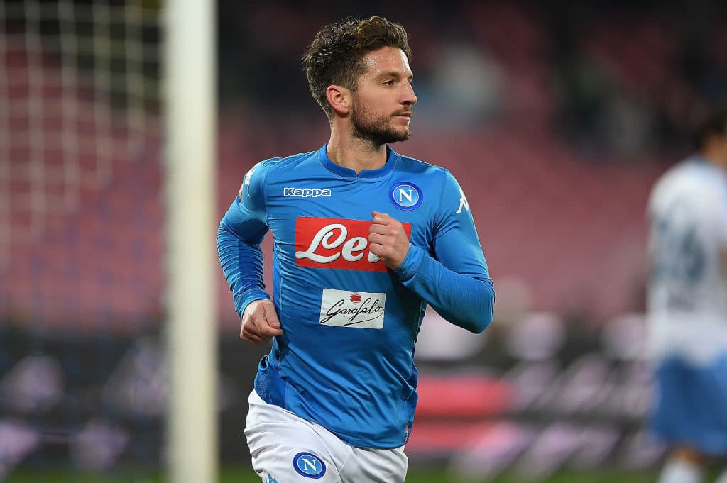 Una de las figuras del equipo es el belga Dries Mertens, cuya velocidad en el ataque lo hace una pieza determinante.