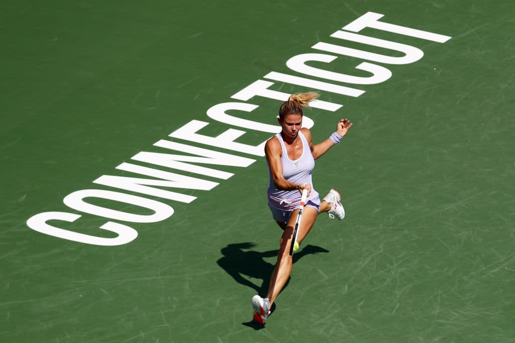 Giorgi ha tenido varias de sus mejores participaciones en torneos en pistas duras, siendo cuatro veces finalista.