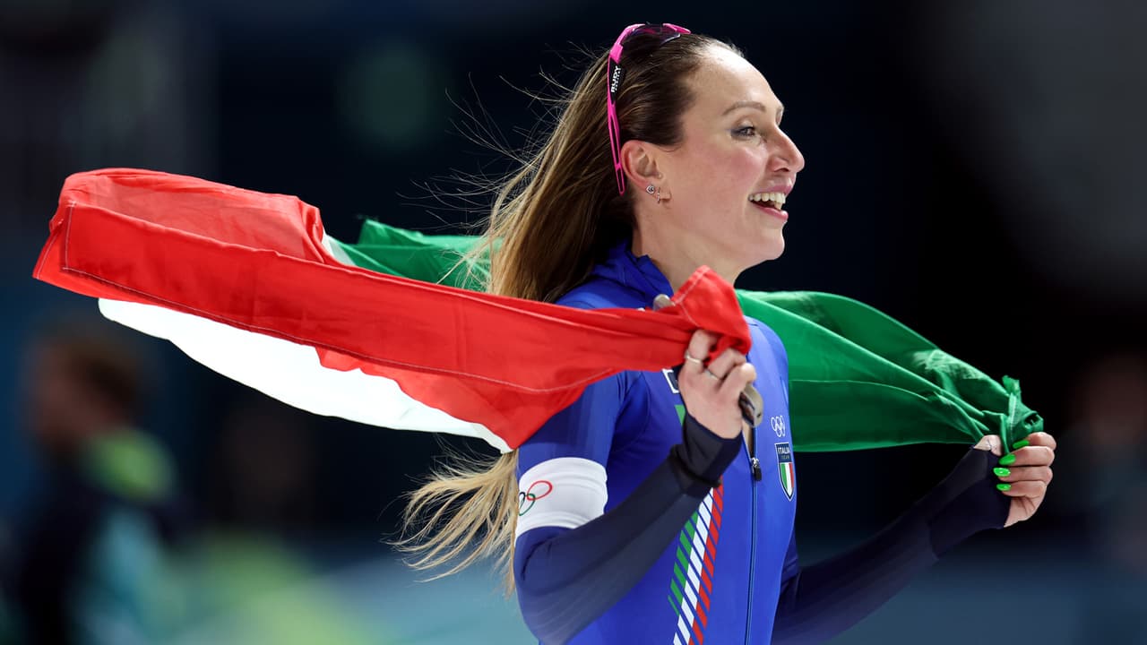 Francesca Lollobrigida vuelve a colgarse el oro, ahora en los 5000 m. de velocidad