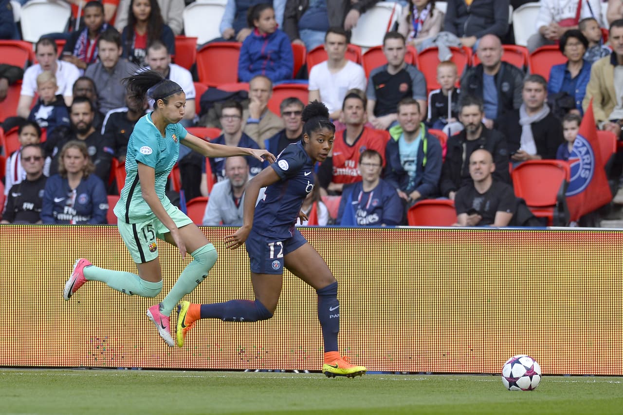 Ashley Lawerence, con solo 4 partidos en esta Champions en el PSG, estaría en el ataque del equipo parisino.