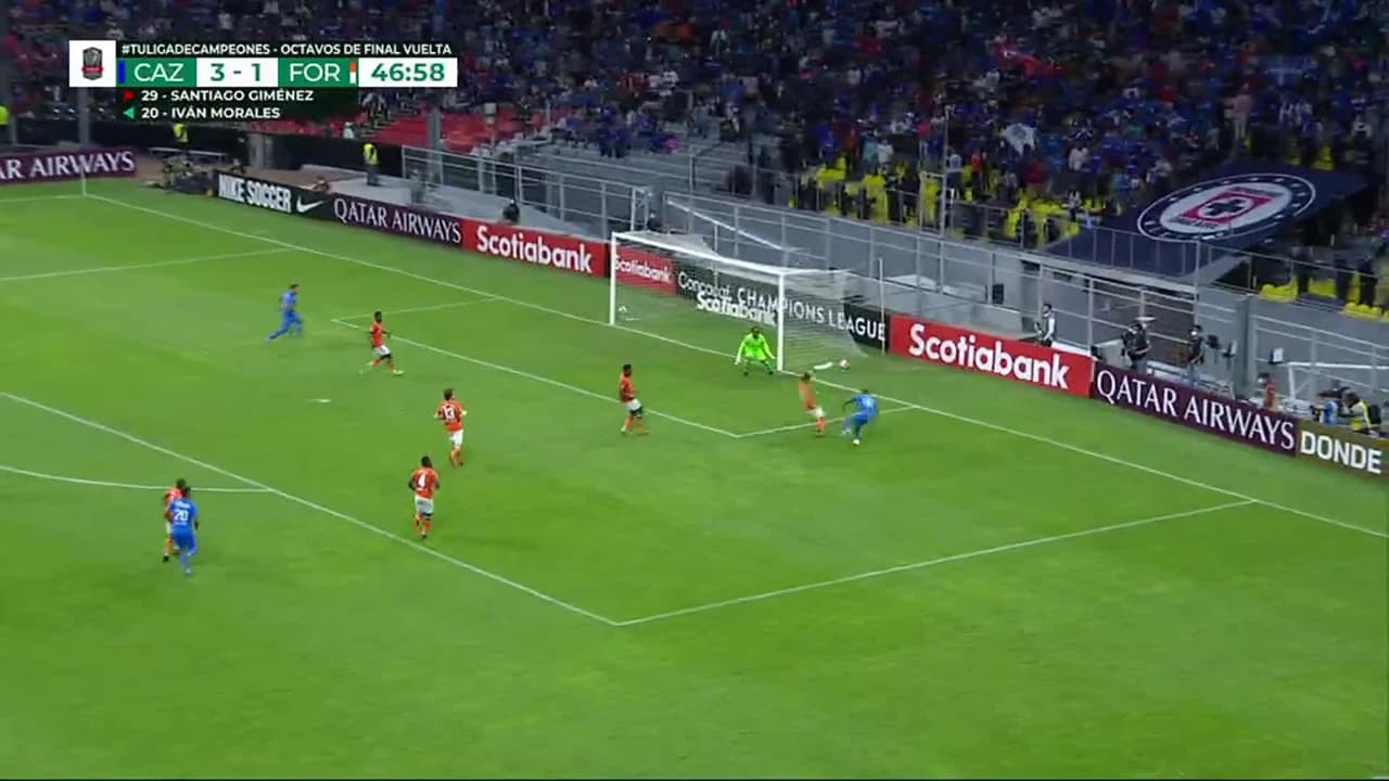 ¡TIRO ATAJADO! disparo por Rómulo Otero.