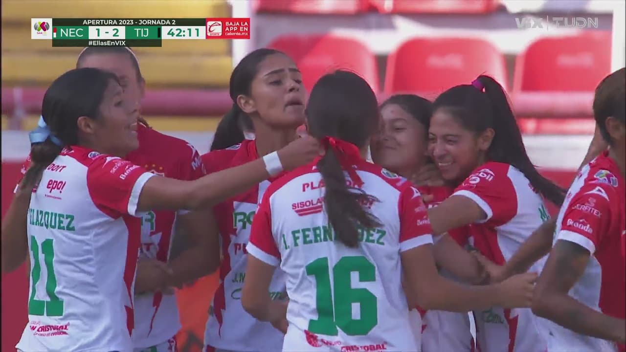 ¡Centelleante golazo! Necaxa acorta distancias 1-2 gracias a Hurtado