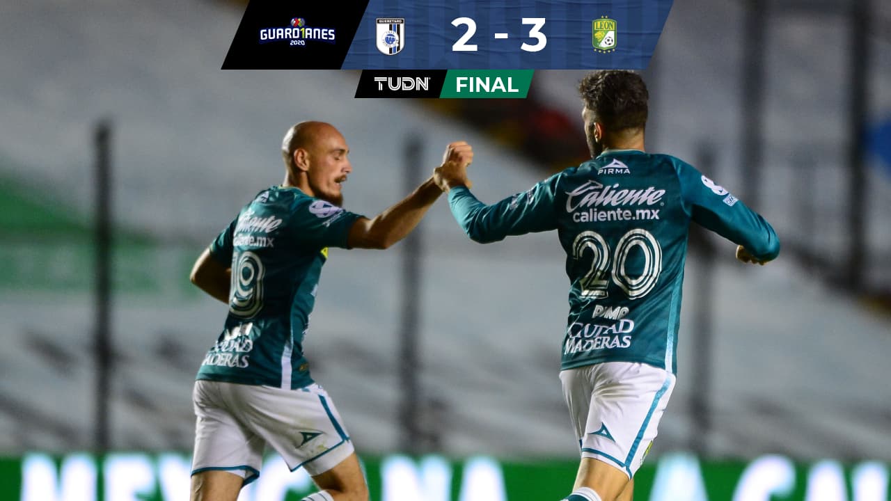 ¡Locura de partido! León vence a Querétaro, luego de empates y volteretas