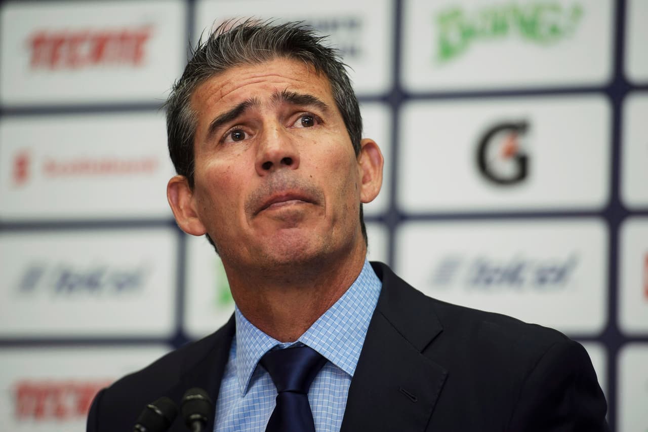 Foto durante la Conferencia de Prensa del Equipo Cruz Azul, Torneo Apertura 2016 Liga BBVA Bancomer MX, en la foto: Eduardo de la Torre --01/09/2016/MEXSPORT/ Osvaldo Aguilar.