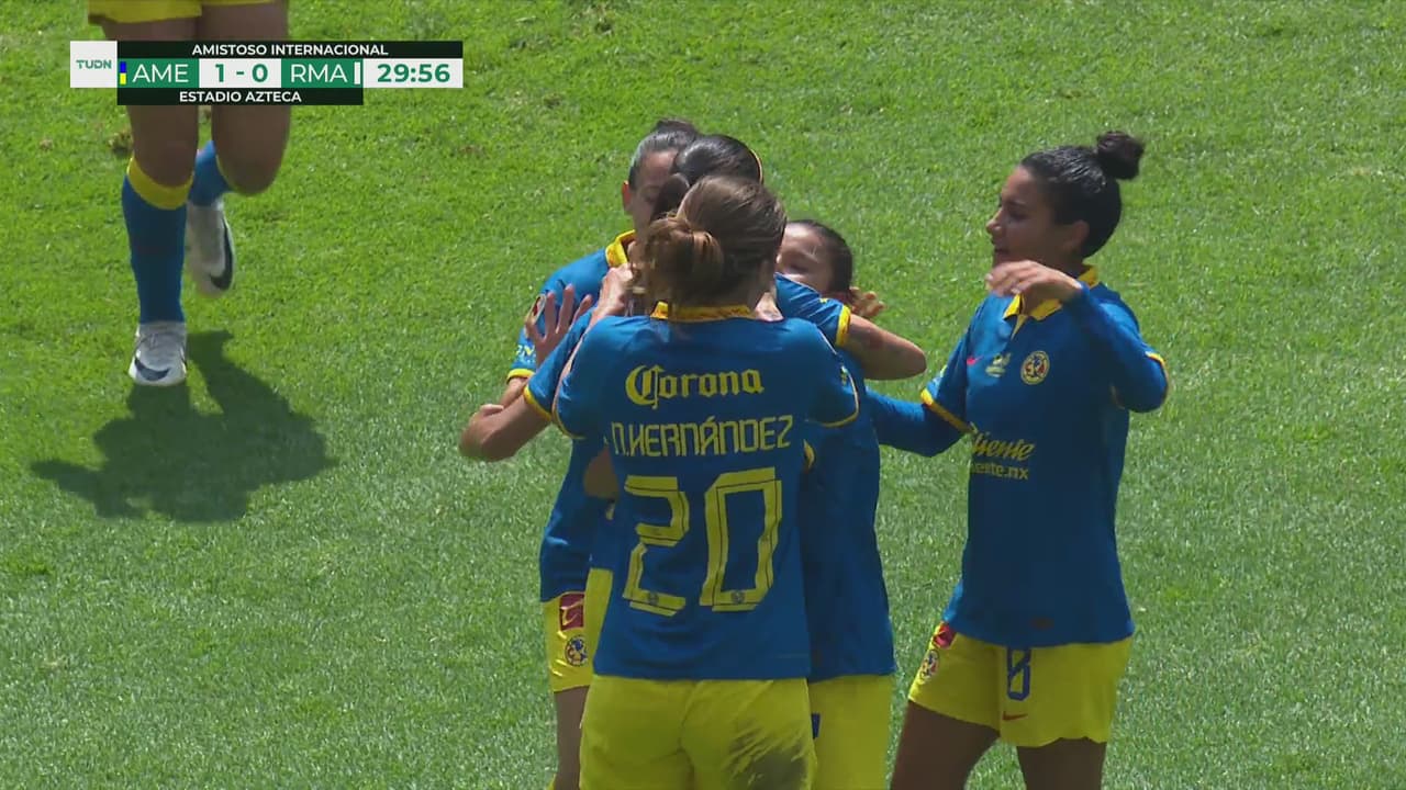 ¡Por algo eres ‘Aligol’! Golazo de González para poner el 2-0 de América