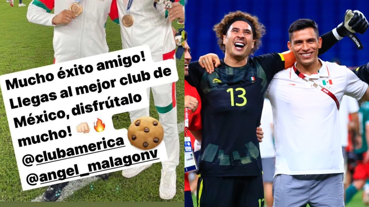 A la distancia, Ochoa no olvida al América