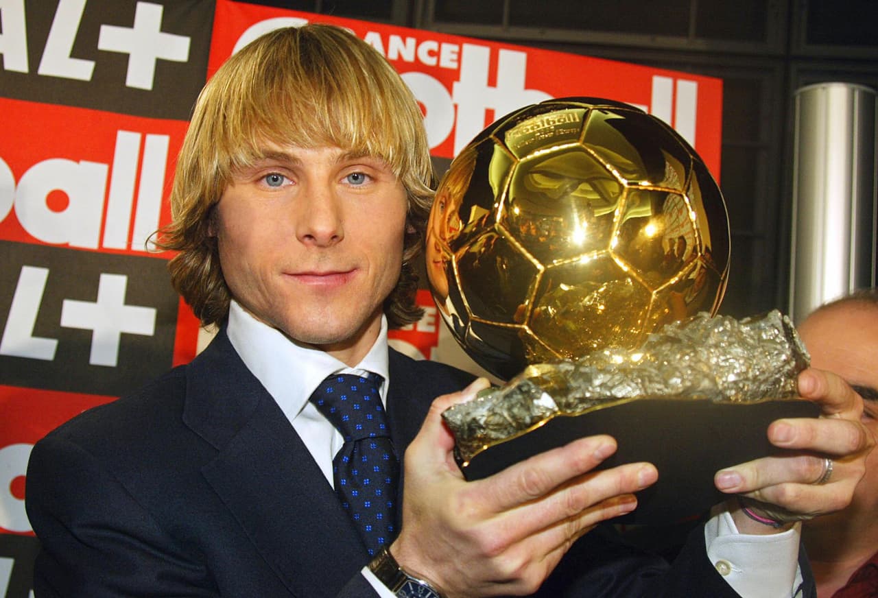 Pavel Nedved (República Checa y Juventus), 2003.