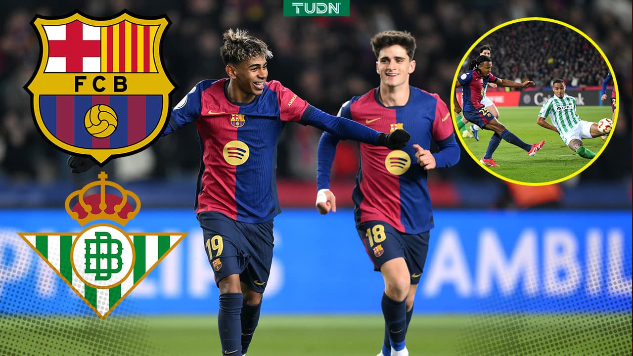 ¡Otra manita! Lamine brilla en goleada del Barça en la Copa del Rey