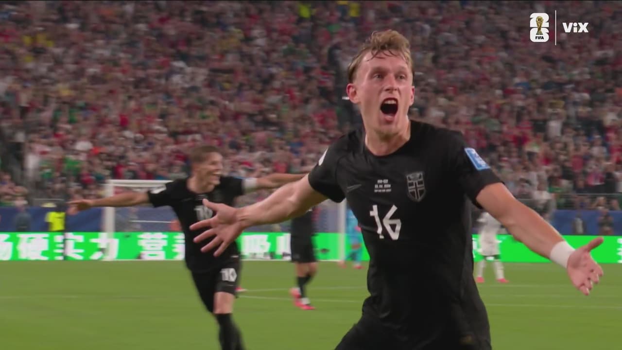 ¡Gool de Noruega! Tras error en la salida, Pedersen no perdona para el 1-0