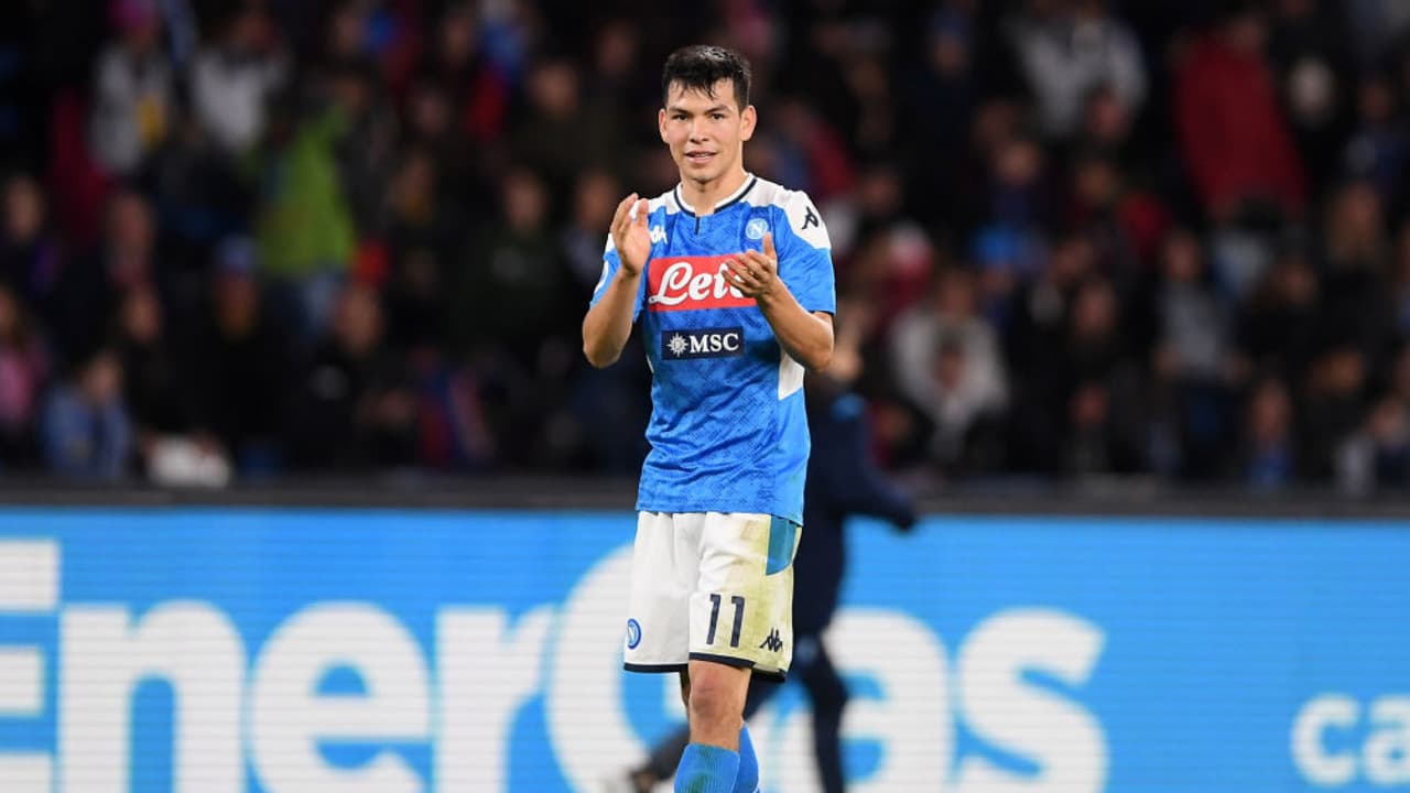 Chucky Lozano y Nápoles, libres de coronavirus