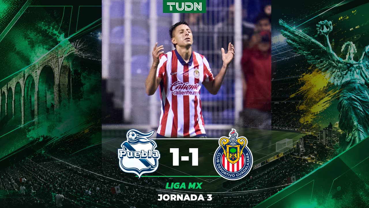 Resumen | Puebla vs. Chivas: La franja y el rebaño dividen puntos
