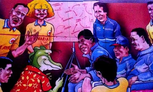 En los 90's, cuando la selección de Colombia brilló tras el 5-0 a Argentina, en el país se ingeniaron un comic en el que Valderrama, Asprilla, Álvarez, Maturana y compañía eran protagonistas junto a Max Caimán.