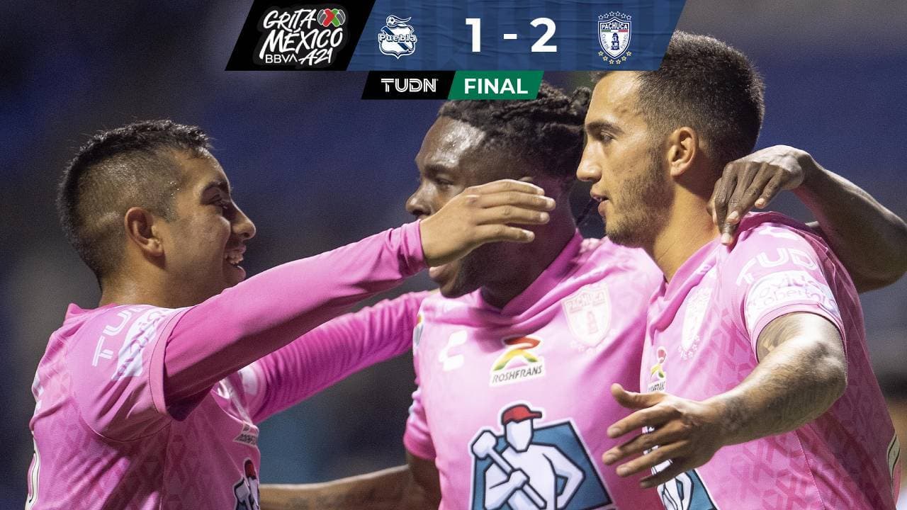 El VAR y Pachuca remontan al Puebla en el Cuauhtémoc