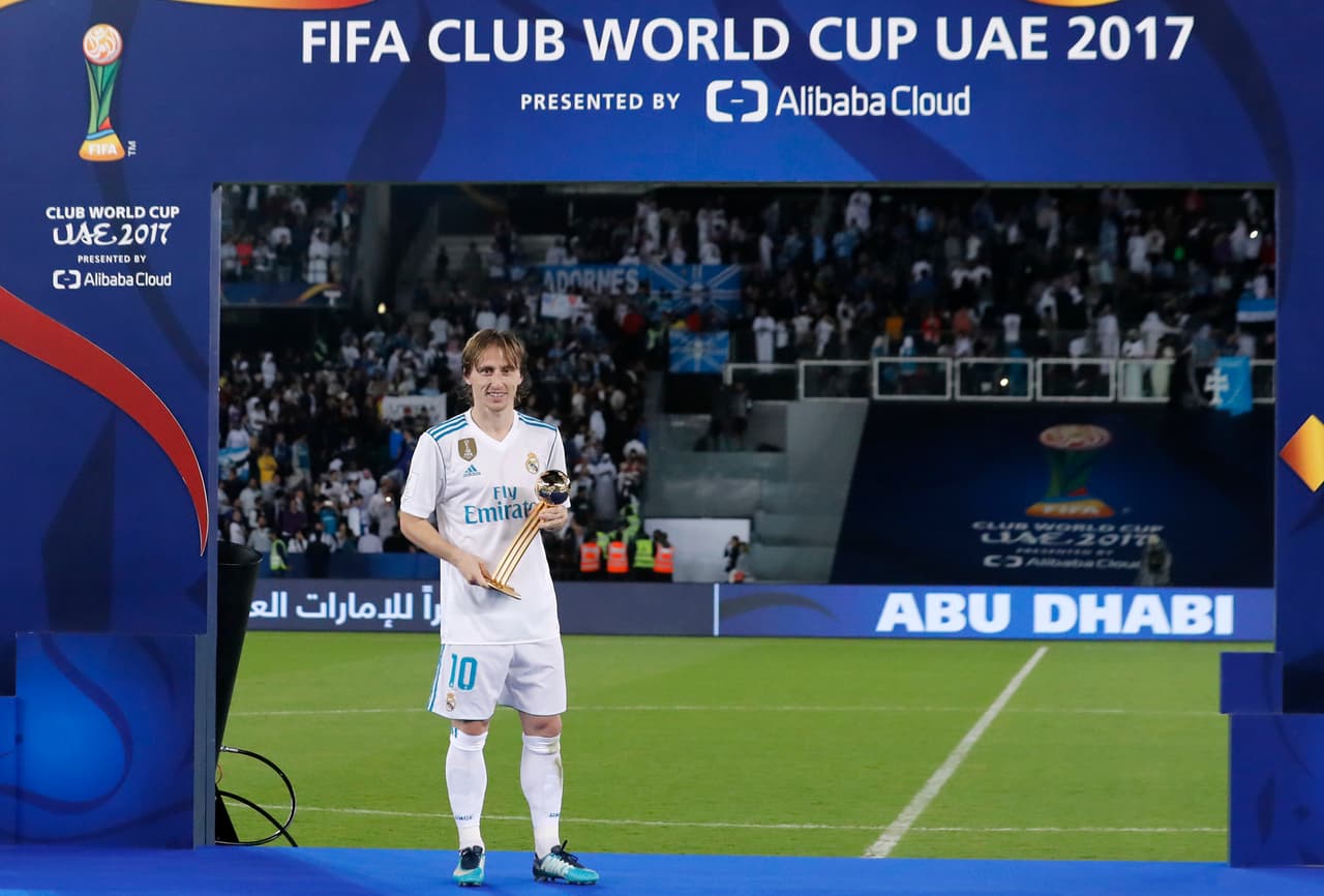 <b>Mediocampista: </b>Luka Modric (Real Madrid / Croacia)