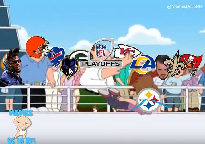 Se definen las semifinales de conferencia y los memes se burlan de la derrota de Pittsburgh frente a Cleveland.