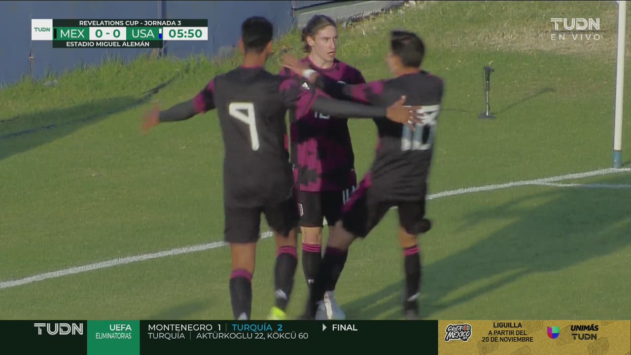 ¿Quién más? Marcelo Flores madruga con el 1-0 ante Team USA