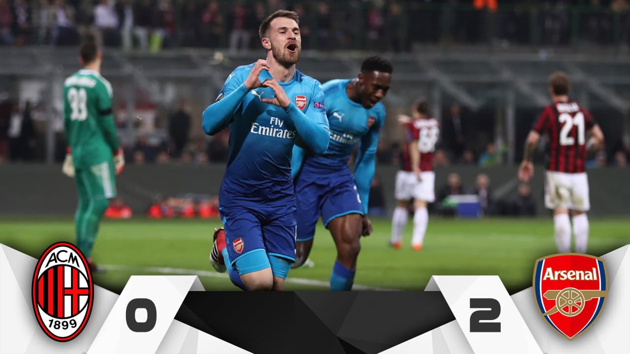 Los italianos no supieron sacar ventaja en la ida y terminaron por perder por 2 a 0 en ña ida de los octavos de final de la Europa League.