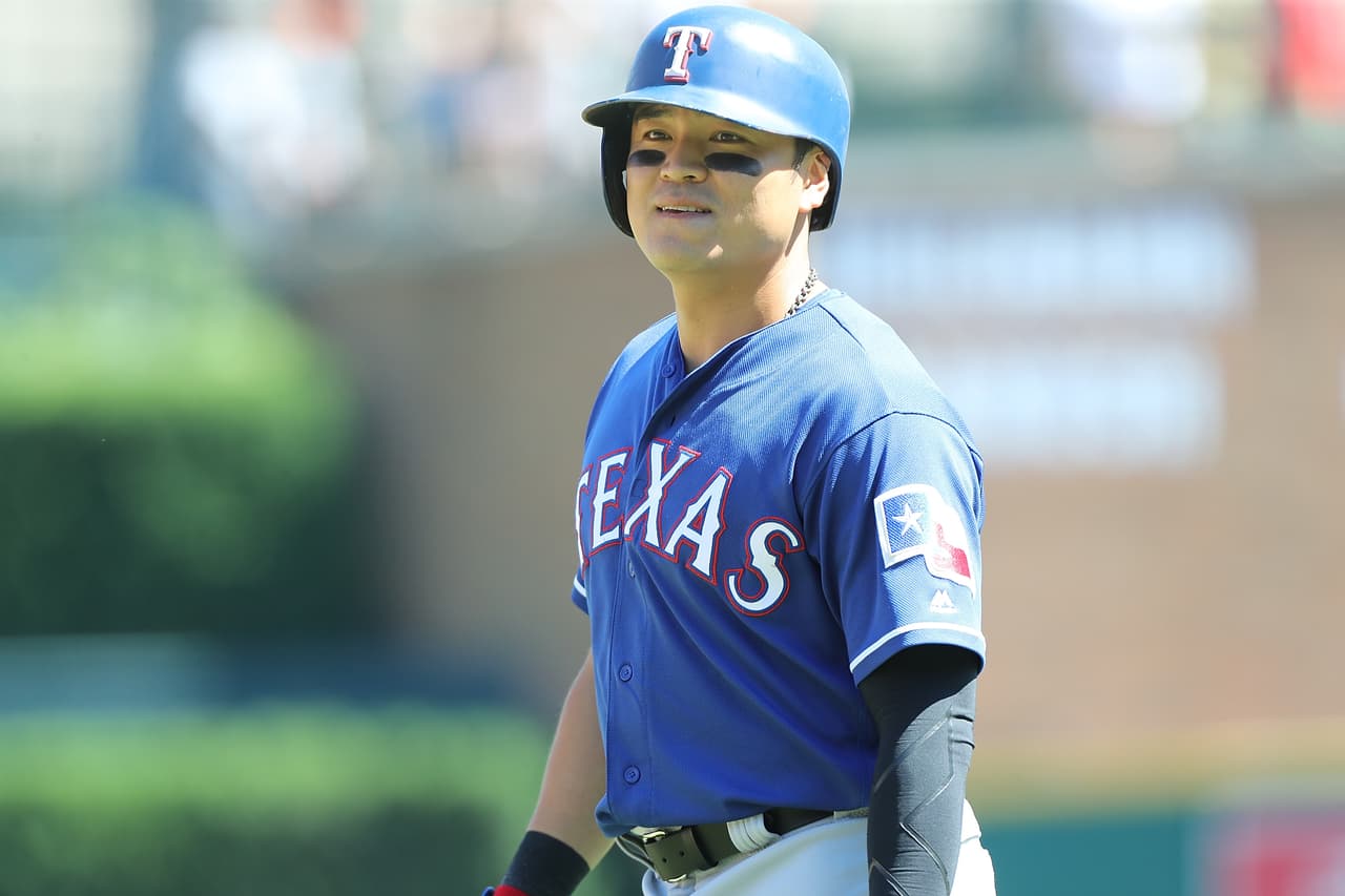 El veterano jardinero derecho de los Texas Rangers Shin-Soo Choo cursa su temporada 14 en la Gran Carpa y apenas recibe su primer llamado al Juego de Estrellas en su trayectoria.