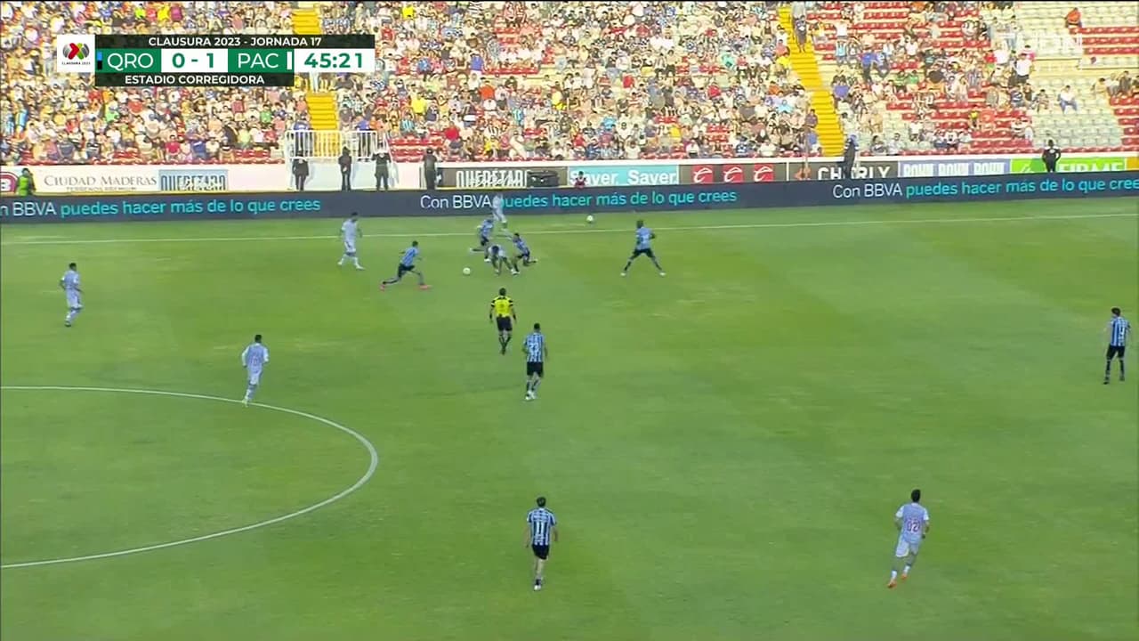 ¡TIRO ATAJADO! disparo por Roberto de La Rosa.