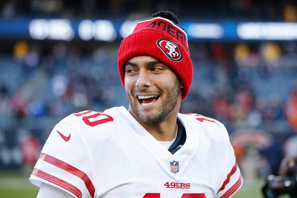 De la banca a ser el QB mejor pagado de la NFL: Jimmy Garoppolo se embolsó jugoso contrato con los 49ers