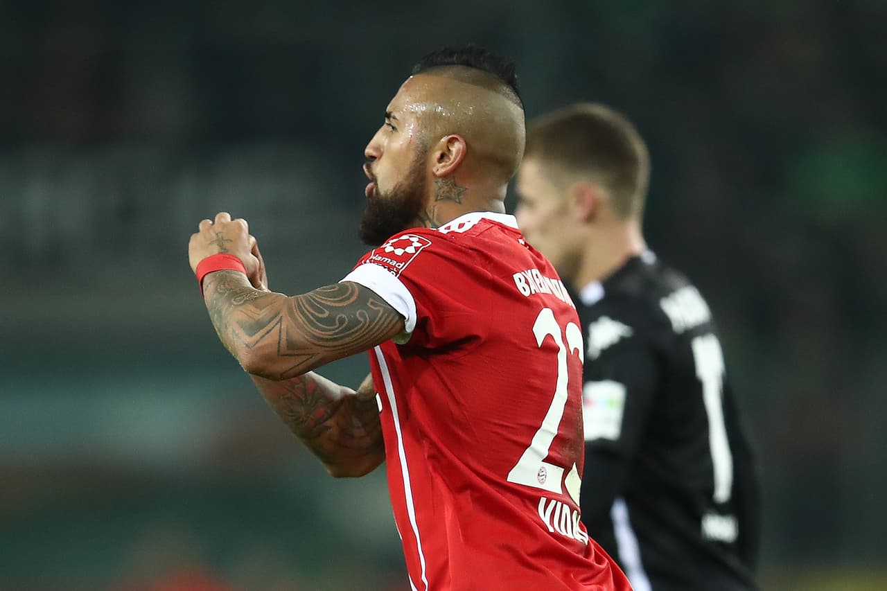 Un gran gol del chileno, quien consiguió su tercer gol de la temporada y el tercero en la Bundesliga.