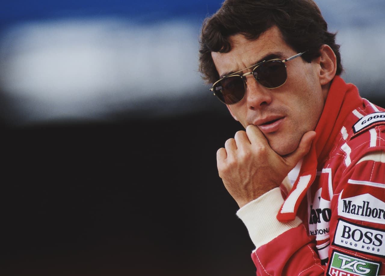 Ayrton Senna.