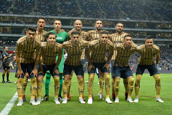Pumas apareció en Monterrey con el once inicial que los mantuvo invictos durante poco más de un mes de competencia.