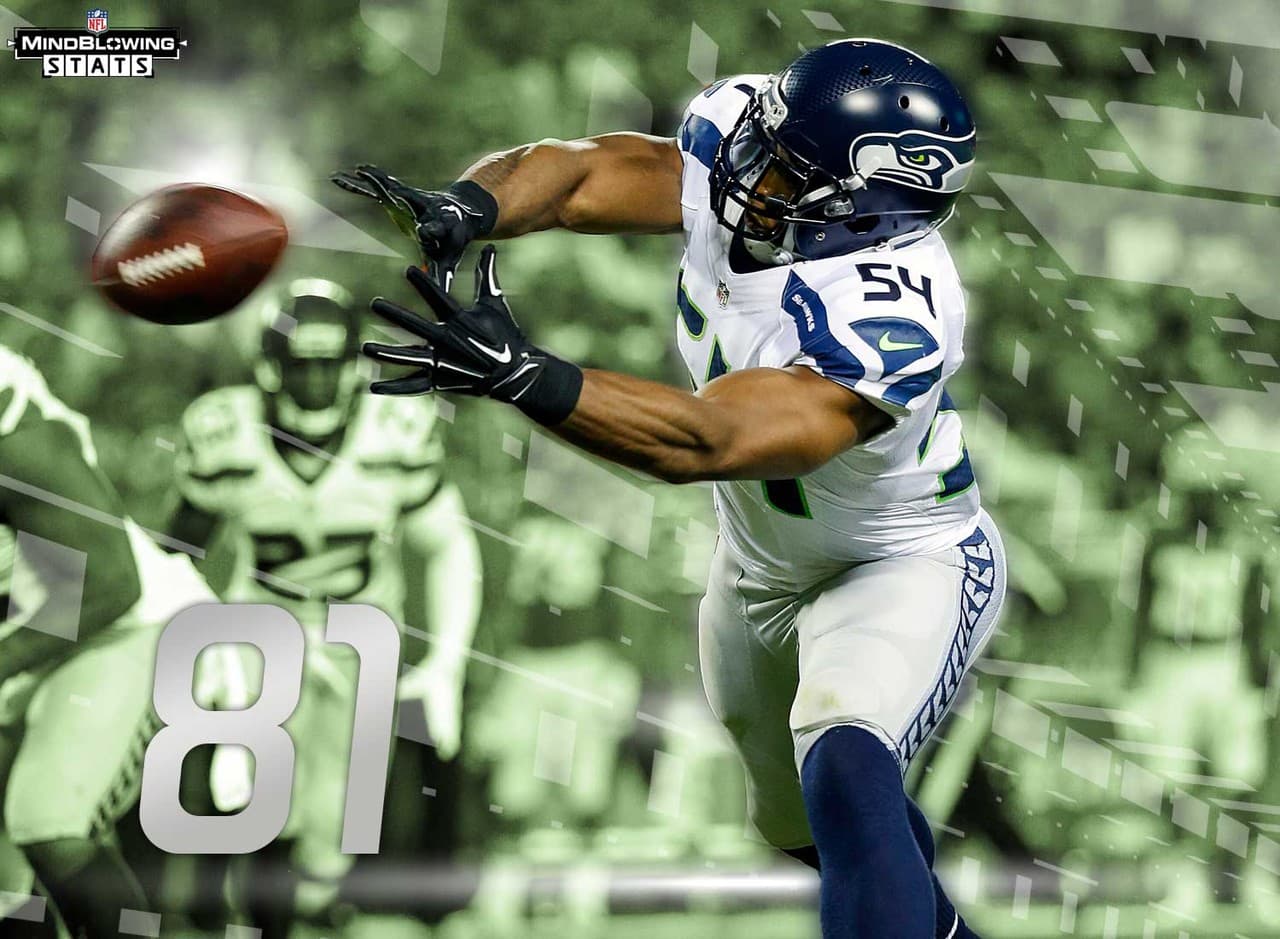 10.- La sequía en Seattle.- Los Seahawks son una de los tres equipos que no han conseguido al menos una intercepción en lo que va de la temporada (Saints y Redskins). De 2011 a 2014, Seattle ha liderado la NFL con 81 intercepciones.