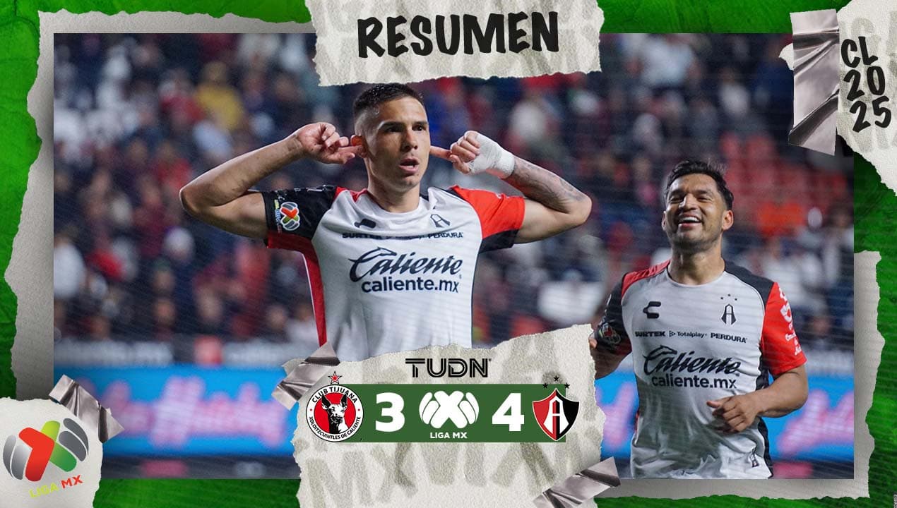 Resumen | Partidazo entre Atlas y Xolos que termina en victoria rojinegra