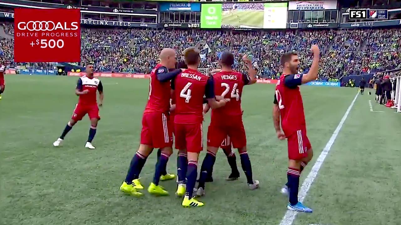 Matt Hedges empata el marcador y FC Dallas está de vuelta en el partido