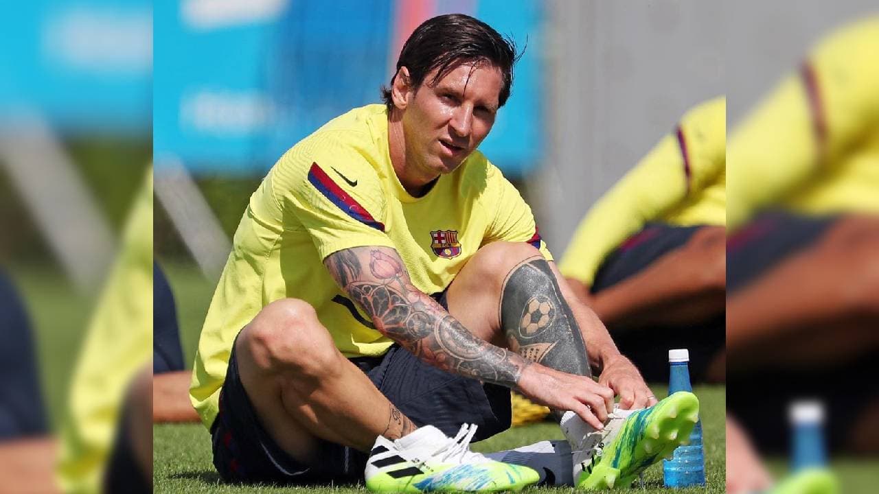 Lionel Messi se recupera y vuelve a entrenar con el grupo