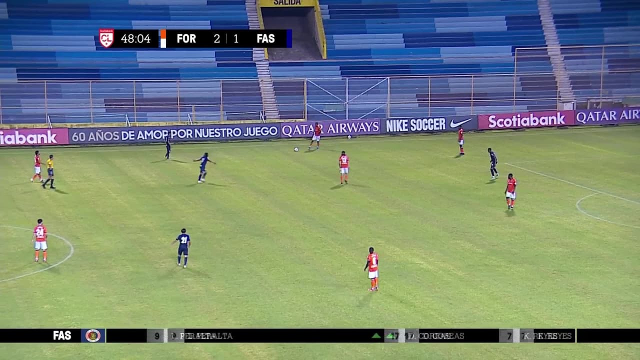 ¡GOOOL! David Choinière anota para Forge.