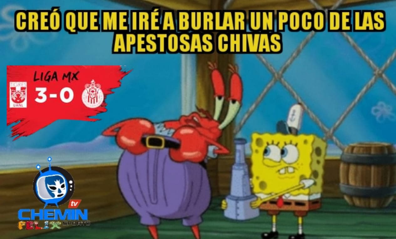 Las Chivas de Guadalajara ahora se roban lo más divertido de la Fecha 5 luego de una goleada ante Tigres.