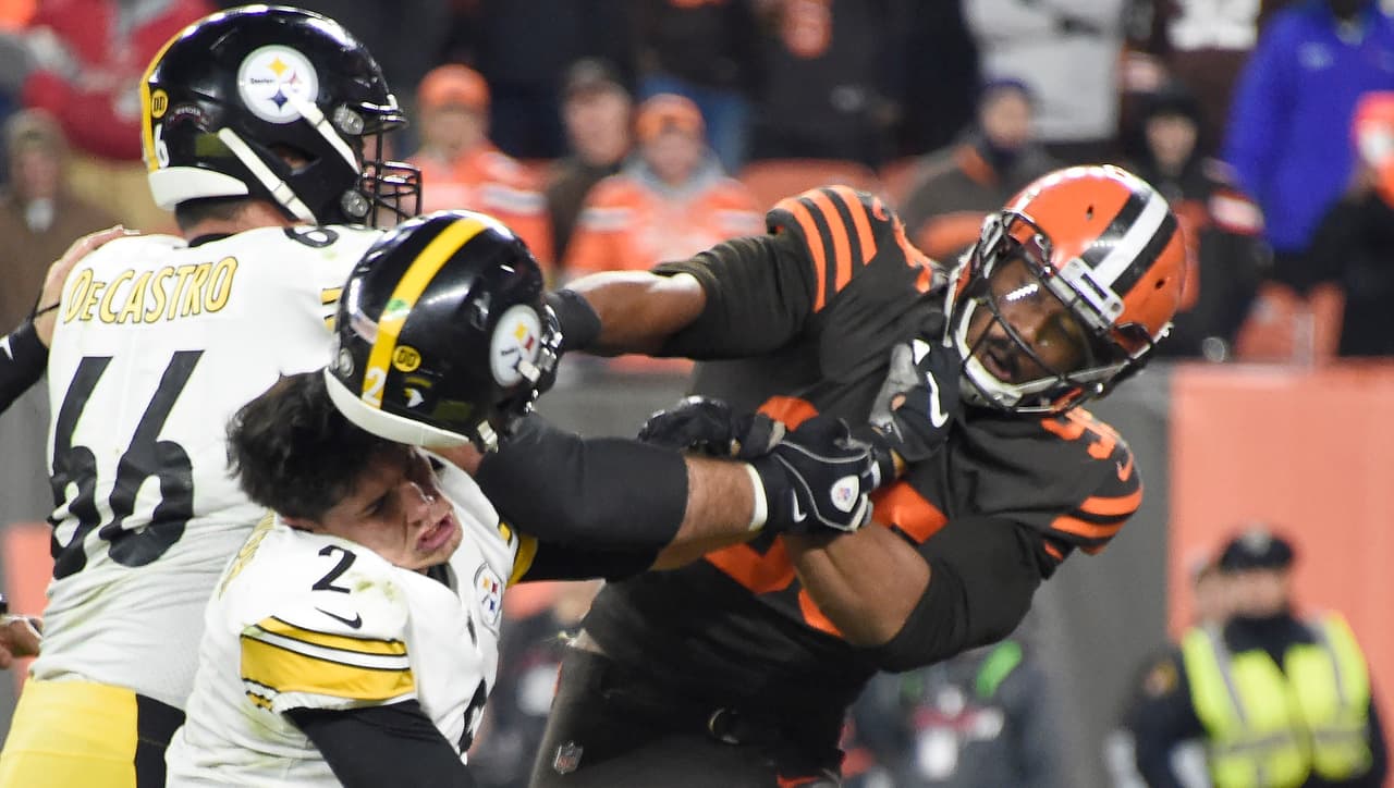 Myles Garrett reveló el porqué del ataque a Rudolph: “Me dijo la palabra con N”