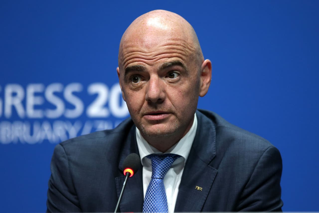 Gianni Infantino, presidente de la FIFA.