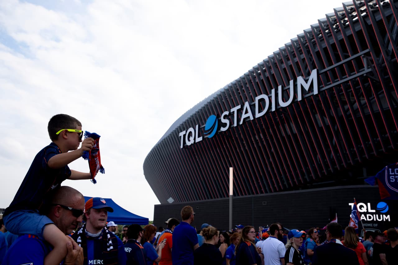 El TQL Stadium es un nuevo punto de reunión en la ciudad de Cincinnati.
<br>