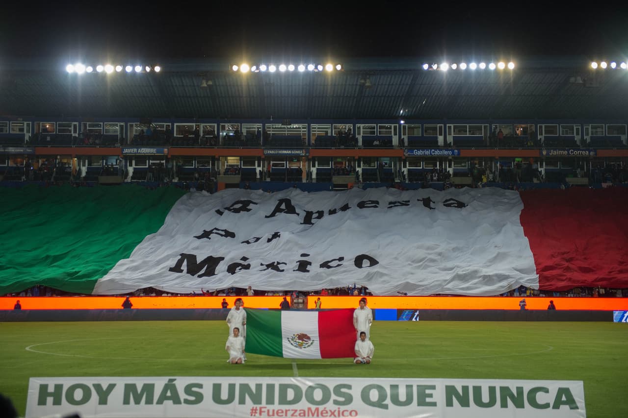 Muestras de apoyo en la Liga MX: Pachuca 4-0 Cruz Azul