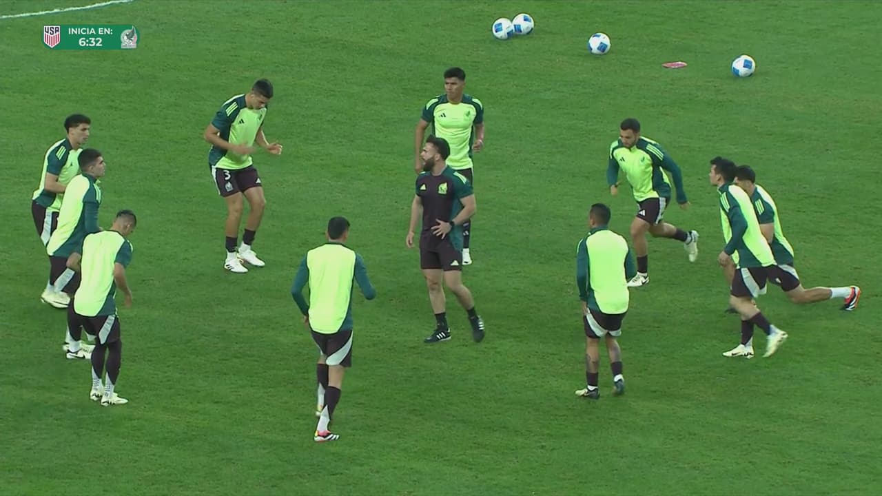 Listos los titulares por el capítulo final entre Estados Unidos y México