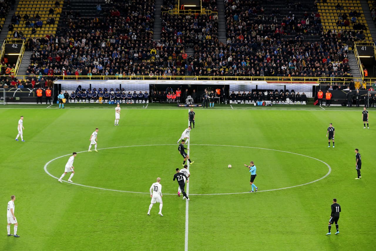 Alemania 2-2 Argentina. Goles de Gnabry y Havertz, por los alemanes; Lucas Alario y Lucas Ocampos, por la Albiceleste.