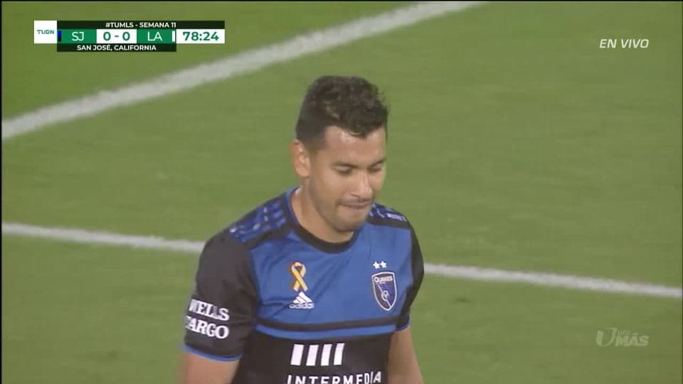 Tiro desviado de Andrés Ríos