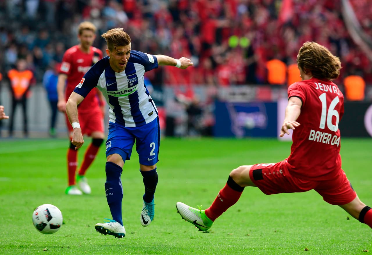 Hertha Berlín apeló a su orgullo pero al final no pudo evitar que el partido terminara 6-2 en su contra.