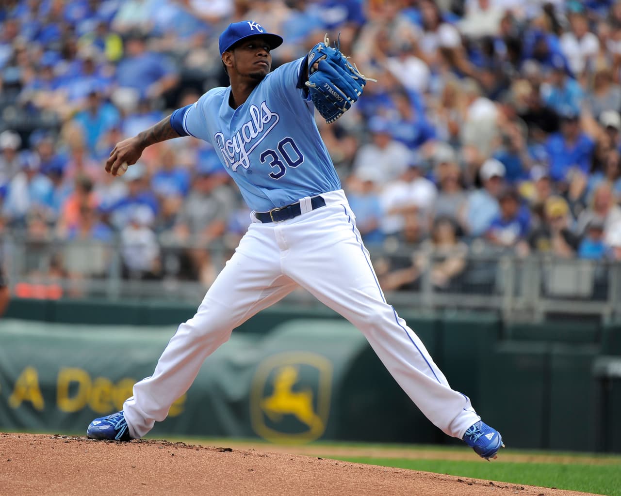El lanzador dominicano Yordano Ventura fue uno de los pilares en la consecución del título de la Serie Mundial en 2015 de los Kansas City Royals.