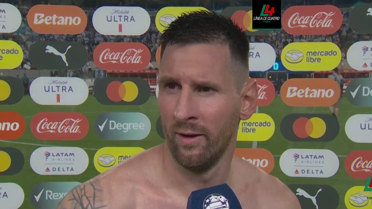 Lionel Messi: “No es fácil hacer esto y lo volvimos a hacer”