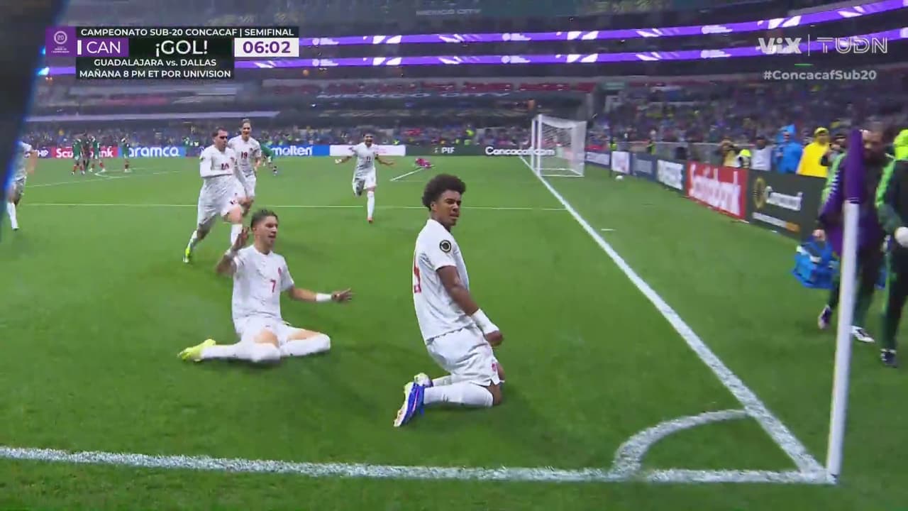 ¡Golazo de Canadá! Graham-Roache la pone el ángulo