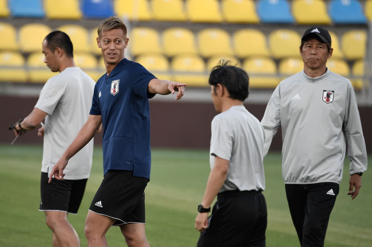 Keisuke Honda es uno de los jugadores más influyentes de Japón en la historia de los Mundiales, con gol y asistencia en 2010, 2014 y 2018. Ahora busca con su selección llegar a cuartos de final.