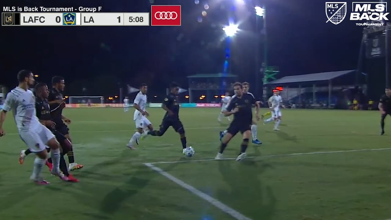 ¡Terrible! Autogol de LAFC adelanta a LA Galaxy en el Clásico del Tráfico