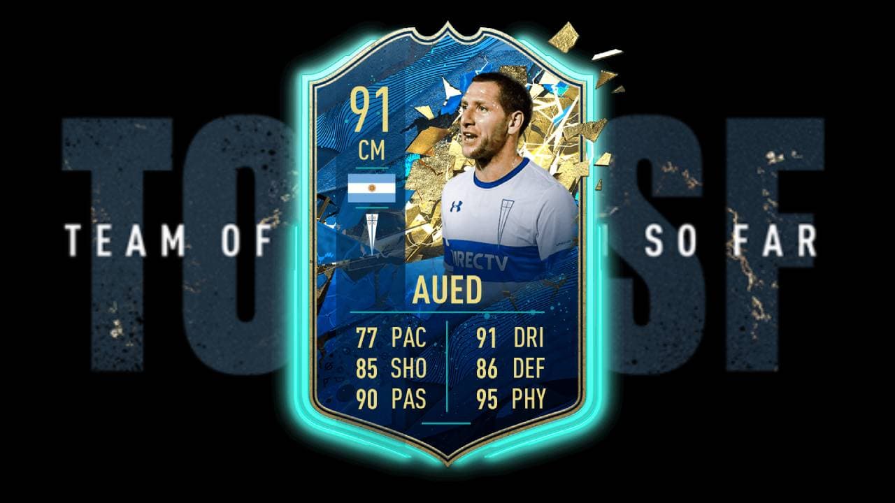 El argentino de la U. Católica, Luciano Aued, es de lo mejor que tiene el futbol chileno en la actualidad.