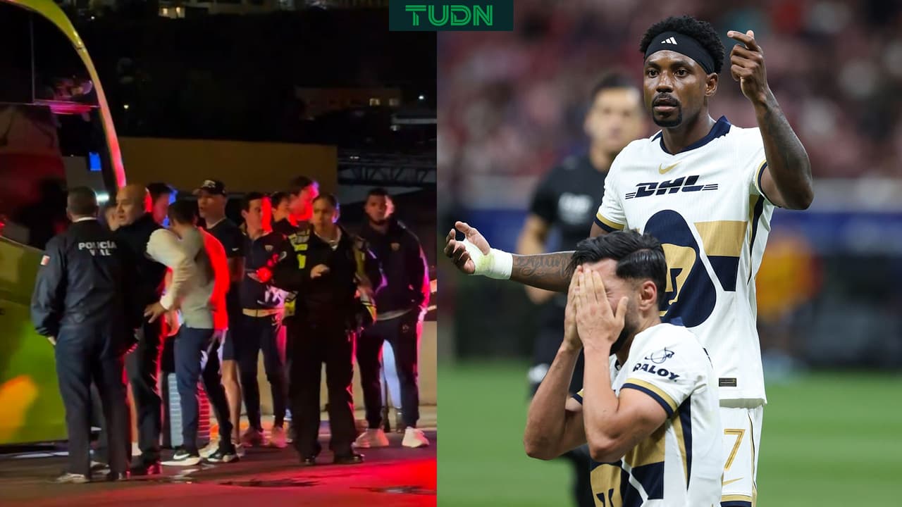 A los Pumas, los deja 'tirados' el autobús en Guadalajara tras empate con Chivas