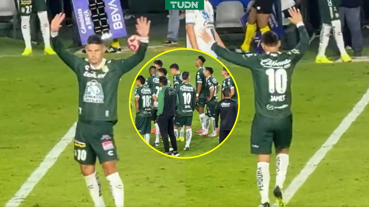 ¡Agridulce! Así fueron los últimos momentos de James Rodríguez con León