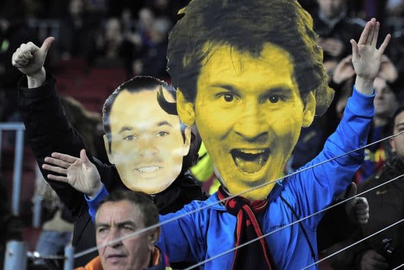 Previo al encuentro, todos los aficionados esperaban ver a la tercia que peleó por el Balón de Oro 2010.